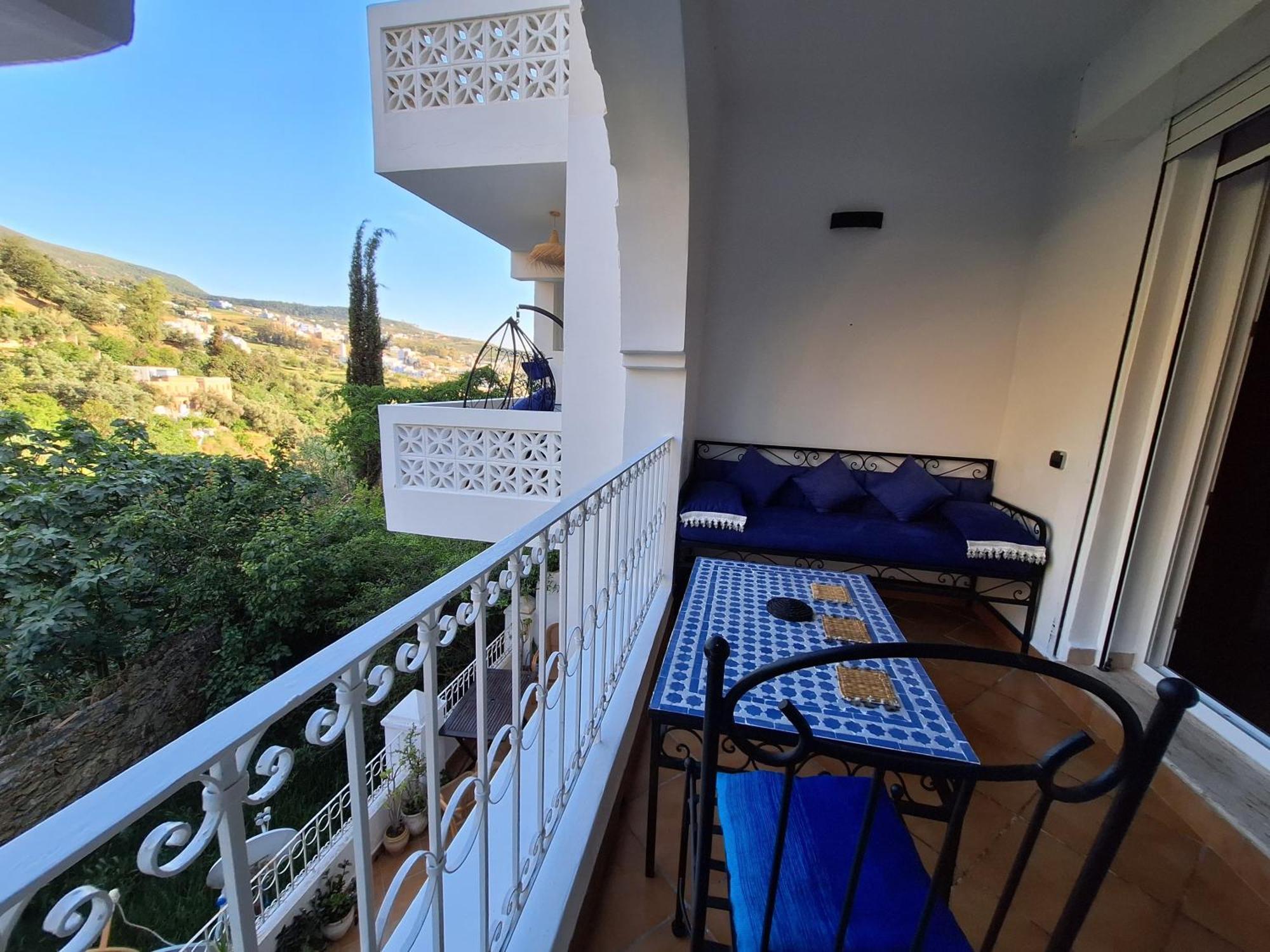Апартаменты Casa Ras El Maa Шефшауэн Экстерьер фото